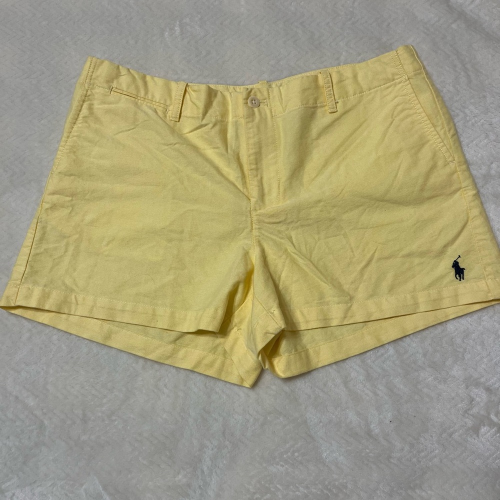 Ralph Lauren Pale Yellow Chino Bermuda Shorts